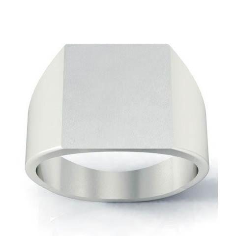 Chunky Square Trendy Signet Ring Men Signet Rings deBebians 