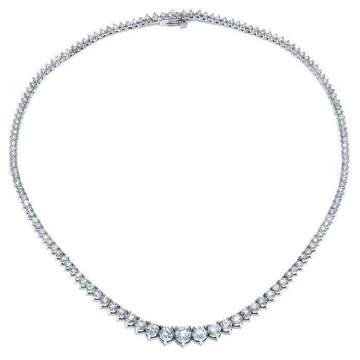 Diamond Riviera Necklace Diamond Necklaces deBebians 