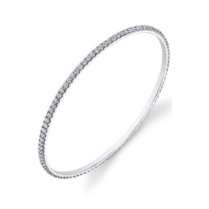 Stackable Diamond Bangle Bracelet – deBebians