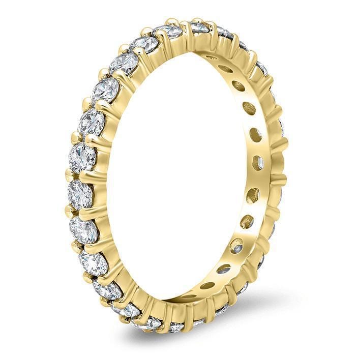 1.00 cttw Round Shared Prong Diamond Eternity Band