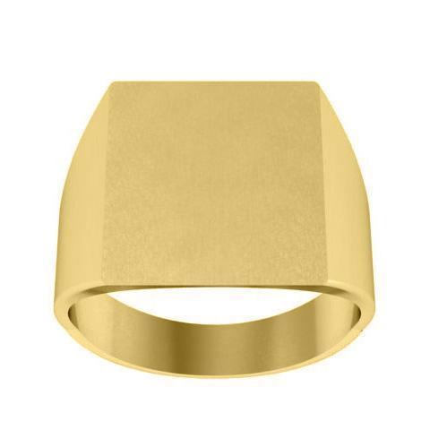 Square Signet Ring Signet Rings deBebians 