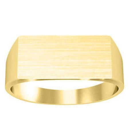 Rectangular Signet Ring Signet Rings deBebians 