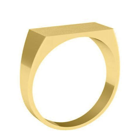 Rectangular Signet Ring Signet Rings deBebians 