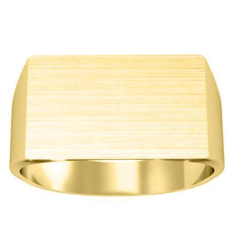 Rectangle Signet Ring Signet Rings deBebians 