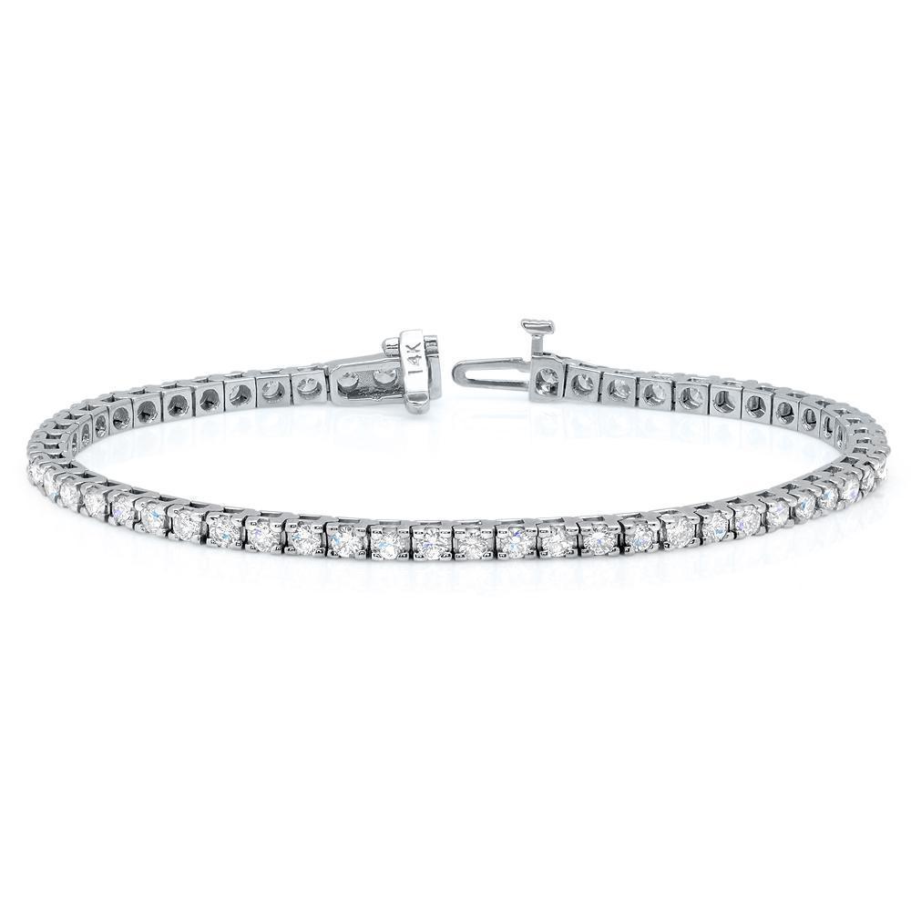 2 Carat Diamond Tennis Bracelet Bracelets deBebians 