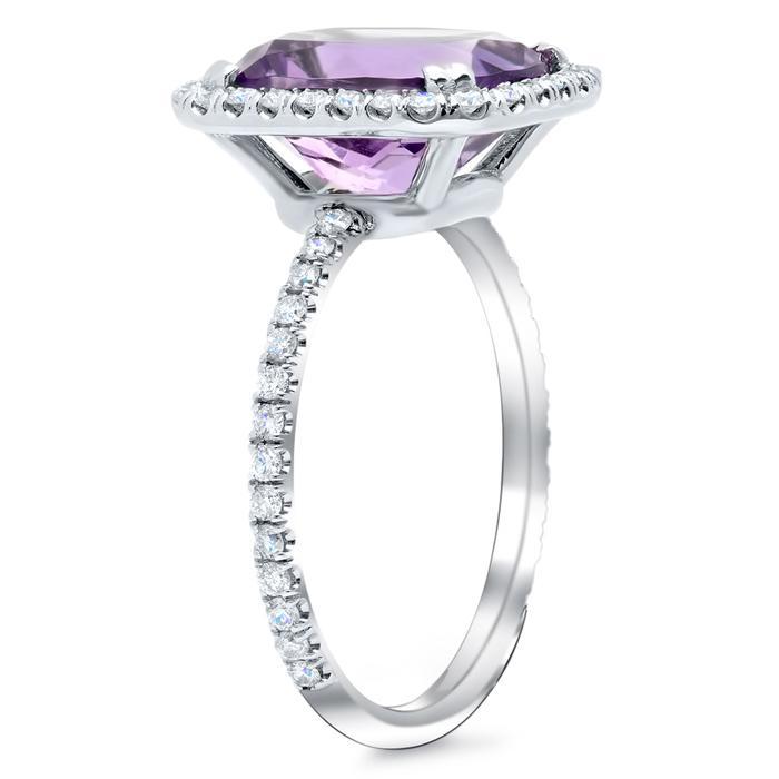 Gemstone and Diamond Cocktail Ring Gift Ideas Over $1500 deBebians 