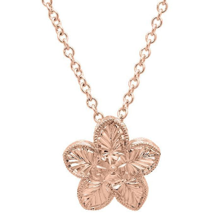 Gold Flower Pendant Gift Ideas Under $500 deBebians 