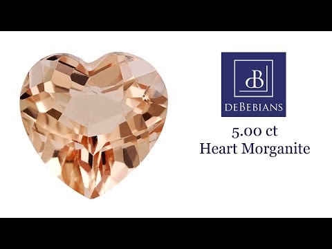 5.00 ct Heart Morganite