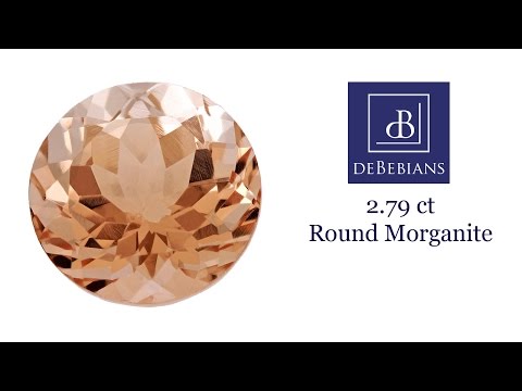2.79 ct Round Morganite