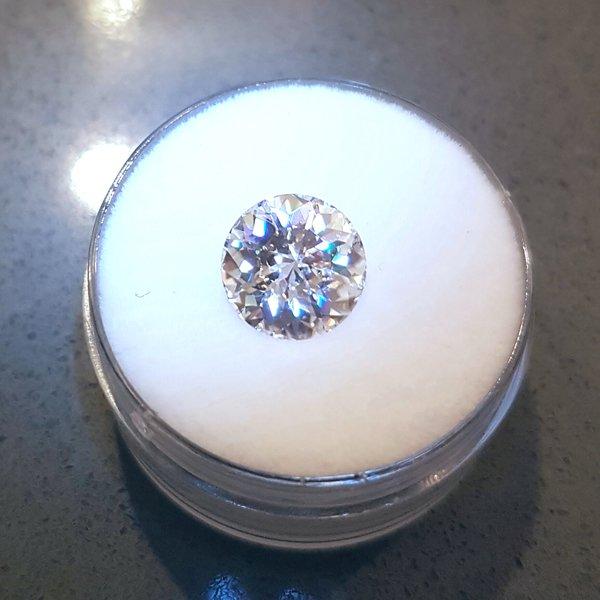 Harro Gem Jubilee Vintage Round Moissanite Loose Moissanite Harro Gem 