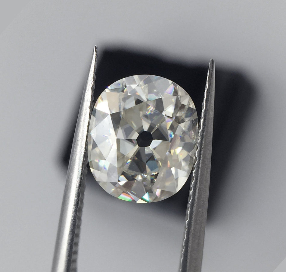 Harro Gem Antique Elongated Cushion Moissanite Loose Moissanite Harro Gem 