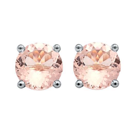 Classico Ovale Morganite Goccia Pesce Gancio Orecchini IN 9ct Oro Rosa Classico Ovale Morganite Goccia Pesce Gancio Orecchini IN 9ct Oro Rosa