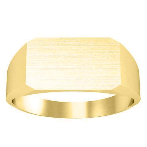 14k Signet Ring Band Signet Rings deBebians 