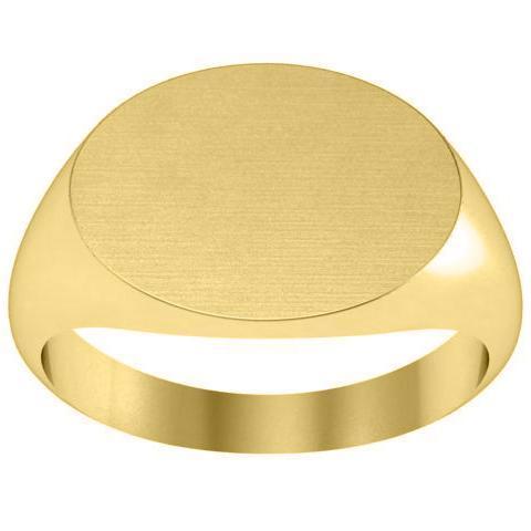 Mens Signet Ring in 14kt Gold Signet Rings deBebians 