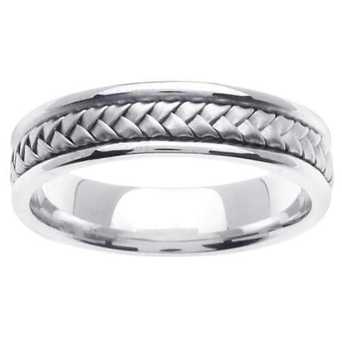 Platinum Wedding Band in 5.5mm Comfort Fit Mens or Ladies Handmade Wedding Ring Platinum Wedding Rings deBebians 