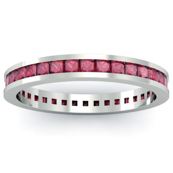 Ruby Eternity Ring Gemstone Eternity Rings deBebians 