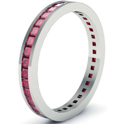 Ruby Eternity Ring Gemstone Eternity Rings deBebians 