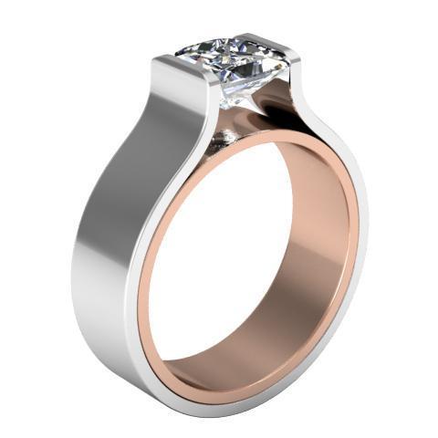 Contemporary Classic Solitaire Engagement Ring | 1415