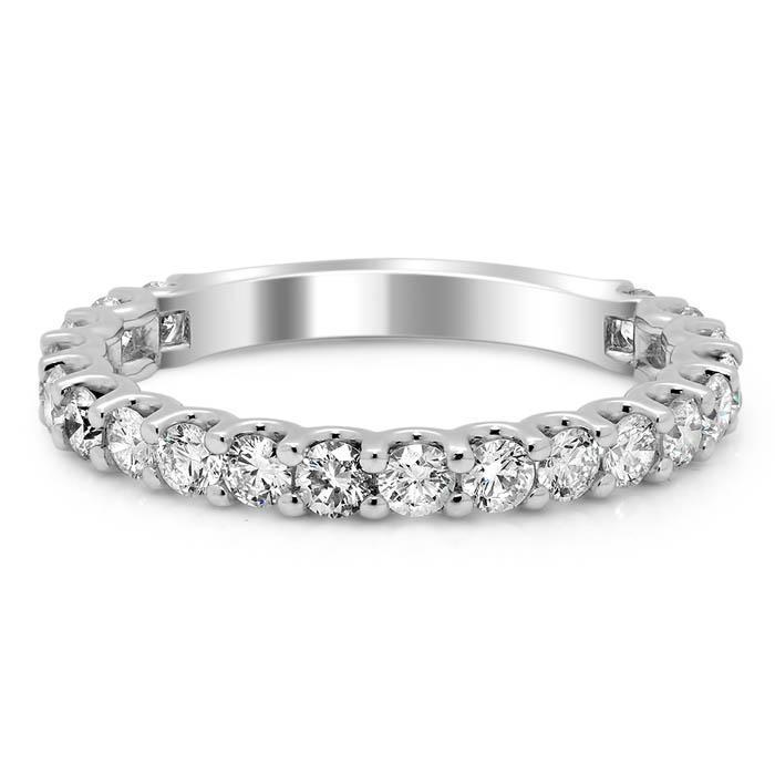 U-Prong Diamond Wedding Ring Diamond Wedding Rings deBebians 