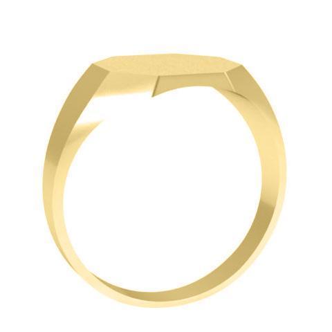 Ladies Signet Rings Chunky Octagon Signet Rings deBebians 